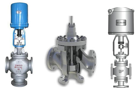 電動(dòng)三調(diào)節(jié)閥結(jié)構(gòu)圖